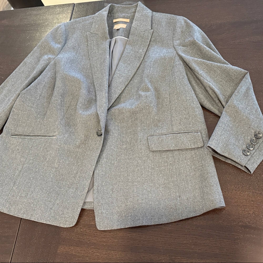 Women’s Talbots Gray Blazer